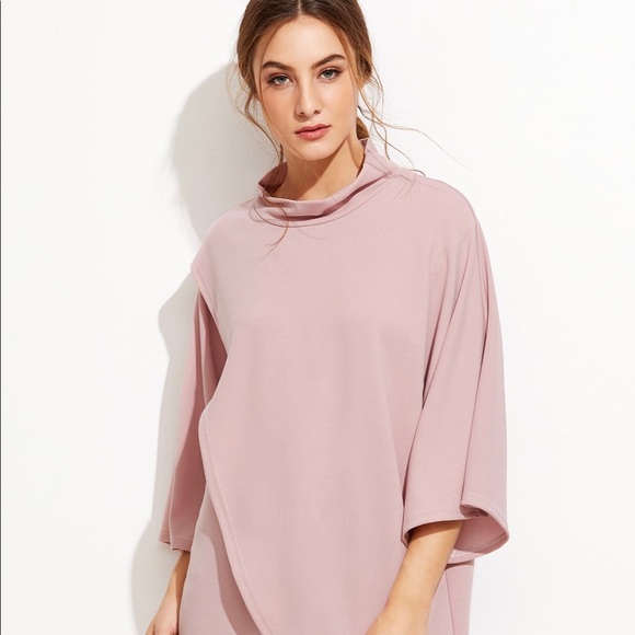 Kimono Sleeve Tulip Hem Sweater - Picture 1 of 4